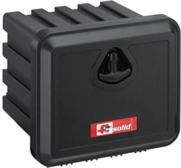 FTsolid Cassetta in Plastica Cassette Porta Attrezzi (400 x 350 x 350) Box sottoscocca Box per rimorchi Box per cinghie Cassetta portaoggetti Box per attrezzi