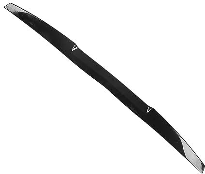 Lèvre de spoiler arrière en caoutchouc universelle, Noir, pour modifications aérodynamiques de véhicules