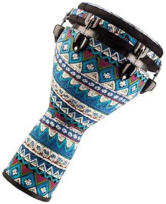 Professional Djembe Strumento A Percussione Per Principianti Per Adulti Con Tamburo Africano Professionale Da 10 Pollici In Fibra Di Carbonio (Color : A)