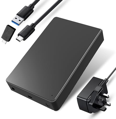 Meyritech 3TB USB Type-C 3.0 Desktop Hard Drive for Powered External Data Storage iMac Windows PC Laptops Macbook Xbox One & PS4 Consoles (Capacity - 3TB)