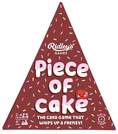 Ridley’s | Piece of Cake | Family Card Game | Ages 6+ | 2-4 Players | 15 Minutes Playing Time