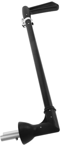 PERSELOSO Scooter Pusher Trolley Pram Handle for Toddlers Pushchair Accessories Toddler Sliding Car Handle Infant Push Car Handle Plastic Black