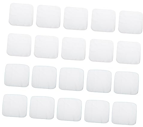 ERINGOGO Toallitas para Ñiño 20 Piezas Algodón Transpirable Doble Capa para Recién Nacidos Absorbentes Suaves para Alimentación y Limpiado de Saliva Niños Pequeños Rosa y Azul