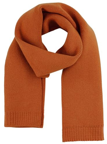 UAMOEI Kids Scarf for Girls Scarf Toddler Boys Scarves Knit Winter Scarves Fashion Neck Warmer Kids Neck Warmers Boy (Caramel)