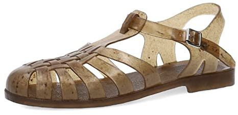 Andrés Machado – unisex sandaler – AM188 – tillverkade av robust PVC med justerbart spänne – bekväma sommarskor för strand, pool och fritid – storlekar 32 till 46 EU, Tim, 37 EU