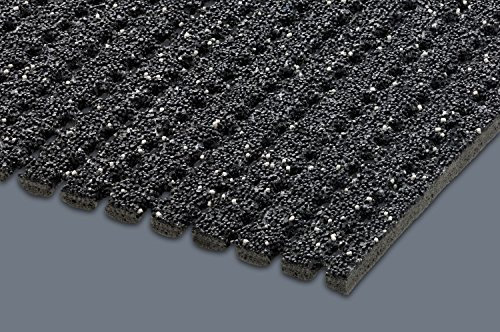 AKO Sicherheits-Stufenmatte Rutschfest 30 x 73 cm R13- Made in Germany Anthrazit 1 Stück