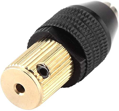 Mandrin de Perçage, Mini Mandrin de Perçage Électrique Miniature Auto-Serrant avec Conception De Texture Antidérapante, 0,3-3,4 Mm(3.17mm)