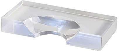 RANRAO Transparenter Snooker-Ballmarker, transparenter Billard-Kreidehalter, Billard-Positionsmarkierungszubehör, Snooker-Bälle, Befestigungswerkzeug, 52,5 mm