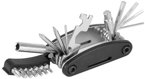 Fahrrad Multitool 21-in-1 Faltbares Fahrradwerkzeug für Unterwegs Fahrrad-Multifunktionswerkzeug, Rennrad Multitool Fahrrad Tool