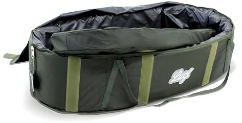 Lucx Abhakmatte Carp Cloud Plus - gepolsterte Unhooking Mat/Carp Cradle für Karpfen - mit Abdeckung, Seitentasche & Wasserablauf - Fischschonend & robust