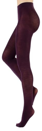 CALZITALY Ullstrumpbyxor, vinterstrumpbyxor, termiska tights | beige, vinröd, grå, brun, marinblå, svart, grön, violett | S, M, L, XL | 100 DEN | Tillverkad i Italien