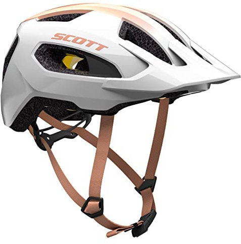 Scott Supra Plus MIPS MTB Fahrrad Helm weiß/Rose 2025: Größe: S/M (52-57cm)