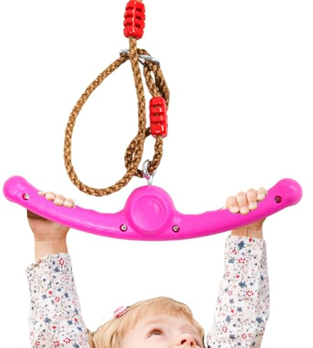 laxreheye Rotating Swing Chair for 360 Degree Rotating Toy with Ergonomic Handle and Play Fitness Equipment for Garden Baby Toddler Boy Tree Door