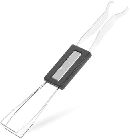Alipis Extracteur de Clé Métallique pour Clavier Mécanique Outil D’Entretien Retrait des Touches Compatible Plupart des Claviers Accessoire Indispensable pour Nettoyage et Réparation