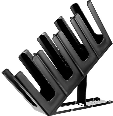 DOITOOL Coffee Mug Holder Stand - 1Pcs Coffee Mug Rack Holder, Adjustable Mug Tree Holder Rack for Kitchen or Tea/Coffee Bar - Mug/Cup Countertop Stand (Black)