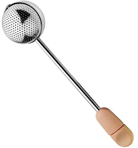 WATIIFUFU Stainless Steel Rotation Tea Infuser Portable Sphere Mesh Tea Strainer