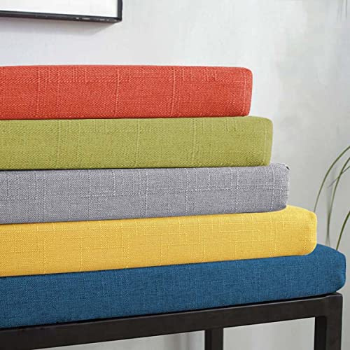 Cojín grueso para banco de jardín de 2/3 plazas, 150 x 40 x 3 cm, color beige, cojín largo para silla de comedor, patio, columpio, uso interior y exterior