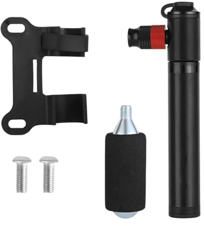 Leghe di Alluminio Compatte Biciclette Montaggio Telaio Pompe Ad Aria Mano CO2 Piccolo Ciclismo Pompe Per Pneumatici Enduring Leghe di Alluminio Gonfiatore dei