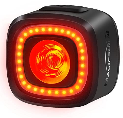 Magicshine SEEMEE 150 V2.0 Feu arrière de vélo Rechargeable par USB, 150 lumens IPX6 étanche, portée Visible à 1500 m, visibilité à 260°, 6 Modes Nuit et Jour pour la sécurité du Cyclisme