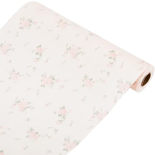 CREATCABIN Doublures Tiroir Plastique pour Étagère,Placard,Placard,Rouleau Tapis Non Adhésif,Imperméable Antidérapant,Doublure Protection pour Réfrigérateur,Cuisine,Manger,Commode Rose,29.6x200cm