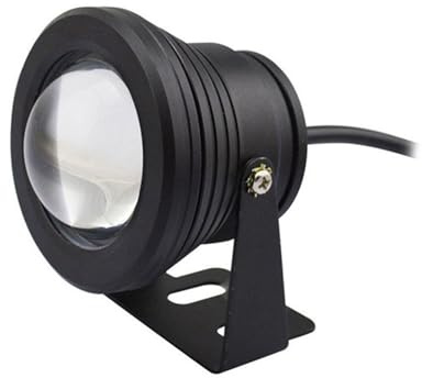 LGJEGD Unterwasser-Teichbeleuchtung, 10 W, IP68, wasserdicht, 12V, wasserdichtes Aluminiumgehäuse, LED-Unterwasserbeleuchtung(Natural)