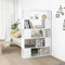 Générique W-hite Bücherregal Raumteiler Holz Technik, 809197
