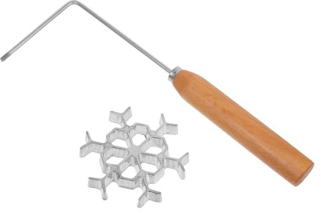 iplusmile Cuillère à Crêpes Acier Inoxydable Pour Cuisson Ustensile De Friture Avec Manche Outil De Pâtisserie Pour Biscuits Et Crêpes