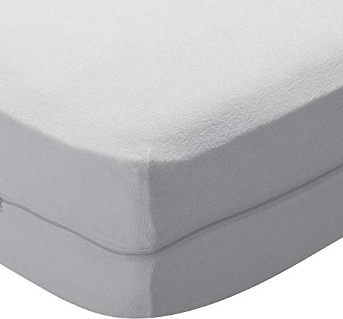 Pikolin Home - Funda de Colchón con Algodón de Rizo - Protector - Transpirable, Elástica