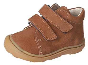 PEPINO Ricosta Mädchen und Jungen Lauflernschuh Chrissy,Boots,WMS:Mittel/Weit,Booties,Kids,junior,Kleinkinder,Kinderschuhe,Curry (260),20 EU