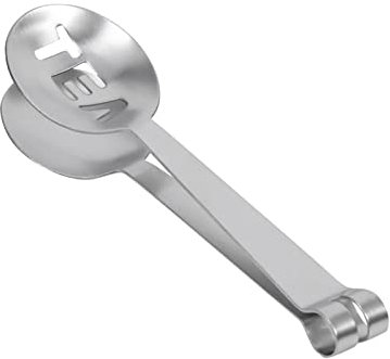 12 CENTIMETRI In Acciaio Inox Bustina di Tè Pinza Spremiagrumi Filtro Grip Bustina di Tè Colino Pinze per la Cucina di Casa Attrezzo del Mestiere