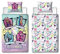 Character World Monster High Bettwäsche-Set für Einzelbett, offizielles Lizenzprodukt, wendbar, zweiseitig, inklusive passendem Kissenbezug, perfekt für Kinderzimmer, Polycotton