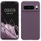 kwmobile Carcasa Compatible con Google Pixel 8 Pro Funda - Case TPU y Silicona antigolpes - Apto Carga inalámbrica - Iris pálido