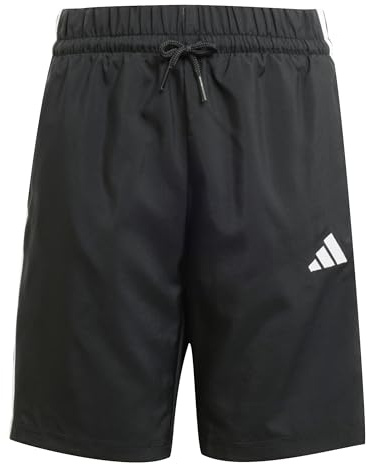 adidas Unisex Kinder Essentials Climacool Stripes Shorts, Black/White, 13-14 Years