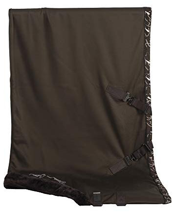 Eskadron Platinum Jersey FauxFur Collar Abschwitzdecke, Farbe:havannabrown, Größe (cm):L (145cm)