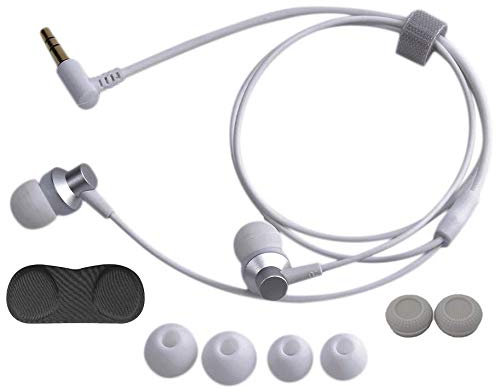 TNE in-Ear Headphones for Oculus Quest 2 | HiFi Earphones, Lens Dust Cover Pad, Controller Grip Thumbstick Caps for Quest 2 VR Virtual Reality Gaming Headset