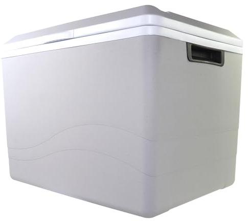 Koolatron Electric Cool Box - 12 V Powered Cooler For Car, Camping, Travel, Hard Sided Refrigerator For Vehicle, Caravan, Hot & Cold Function, Cools Drinks,Food For Road Trip, 34 L