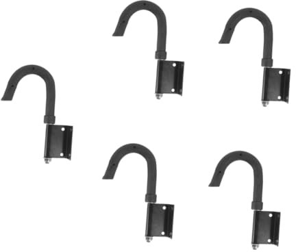 OSALADI 5piezas Ganchos Para Escalera De Tejado Accesorio Anticaída Para Escaleras De Exterior y Áticos Instalación Resistente y