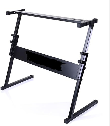 Keyboardstativ 61 tangenter 54 tangenter Universal Piano Stand Z-Frame förtjockat 25 fyrkantsrör för klaviatur och digitalpianon(