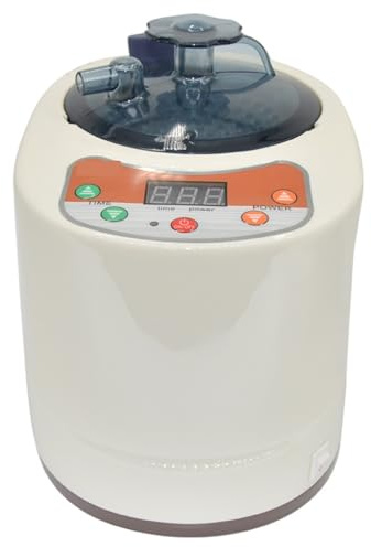 Bastuaggregat, 2 liters bärbar bastuångkokare, generator for ångbastu, hemspamaskin for kroppsdetox