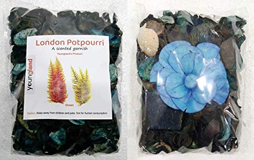 Youngland London Potpourri con fiore e fragranza, aroma oceano