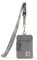 Carhartt Unisex-Erwachsene Nylon Duck Id Holder and Lanyard, Wasserabweisender Segeltuch-Ausweishalter mit reflektierendem Schlüsselband, Nylon-Ente (Kies), Einheitsgröße US