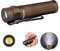 OLIGHT Baton3 Pro 1500 LM EDC Rechargeable LED Torch,High Lumens Pocket Flashlight for Outdoors,Indoors and Emergency (Cool White (5700K~6700K), Desert Tan)