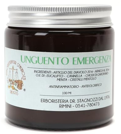 Unguento Emergenza | Artiglio del diavolo 20% | Arnica 20% | Per Dolori Muscolari E Articolari-sollievo Rapido | Dolori Cervicali, ideale per Massaggi