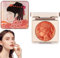 Diyxisk Powder Blush, Geprägt Blush for Cheeks, das Neueste Leichtgewicht Blush Palette, 6g Rouge Puder, Natürlicher Glanz, Wasserfestes Rouge, Langanhaltendes Gesichts-Make-Up (Orange)