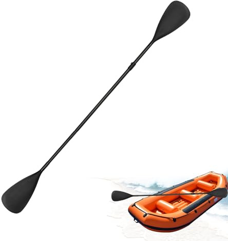 Palas Kayak,2 en 1 Remo con Longitud Ajustable para Bote | Combinación de Cabezal Simple y Doble Herramienta de Remo de Aleación de Aluminio para Deportes Acuáticos