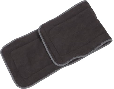 PHENOFICE Bamboo Fiber Adult Contoured Cloth Diaper Insert Ultra Absorbent Washable Nappy Liner for Men Women Breathable Soft Reusable Pad for Elderly Incontinence Care and Overnight Use