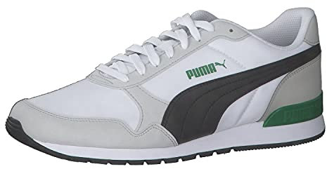 Puma ST RUNNER V2 NL Unisex Sneaker , Puma White Puma Black Gray Violet, 37.5 EU