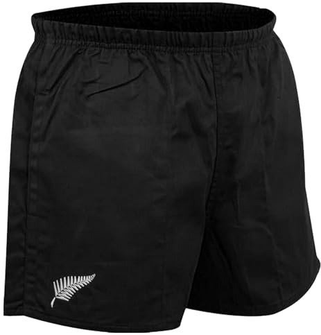 ND Kiwi Training Rugby Shorts with Pockets – Ultra-Durable, Lightweight Men’s Sports Shorts – Anti-Chafe Design & Deep Secure Pockets – Perfect for Rugby, Gym, Running & Training