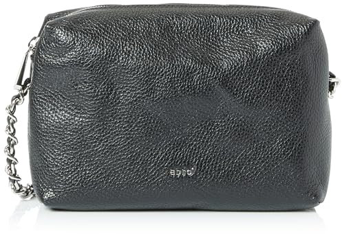 ABRO Unisex Bolso Louna Tasche, Schwarz/Nickel