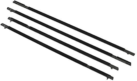 Brilluxa 4 Pièces Bande De Joint De Fenêtre De Voiture Bande De Ceinture De Fenêtre pour Civic Sedan 2006 à 2011, Garniture De Feutre De Balayage De Fenêtre De Joint De Fenêtre De